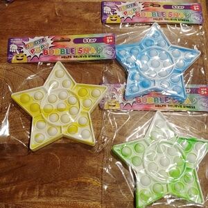 New Tie Dye Star Pop Its 2 for $12